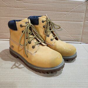 Size 4 Boys Tan Sketchers Boots